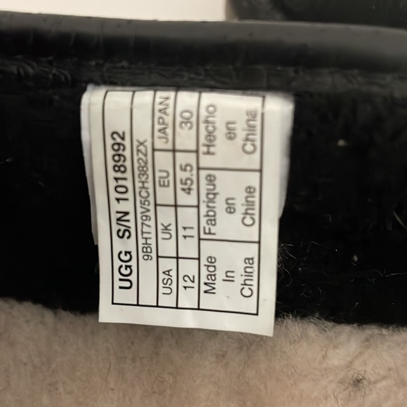 Men’s AUTHENTIC UGG COOKE SLIPON LOAFER BLACK‼️‼️‼️FINAL PRICE‼️‼️‼️ - Picture 6 of 7